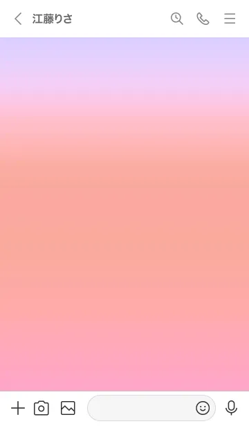 [LINE着せ替え] シンプル グラデーション 32の画像3