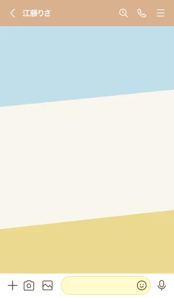 [LINE着せ替え] シンプル3色カラー2の画像3