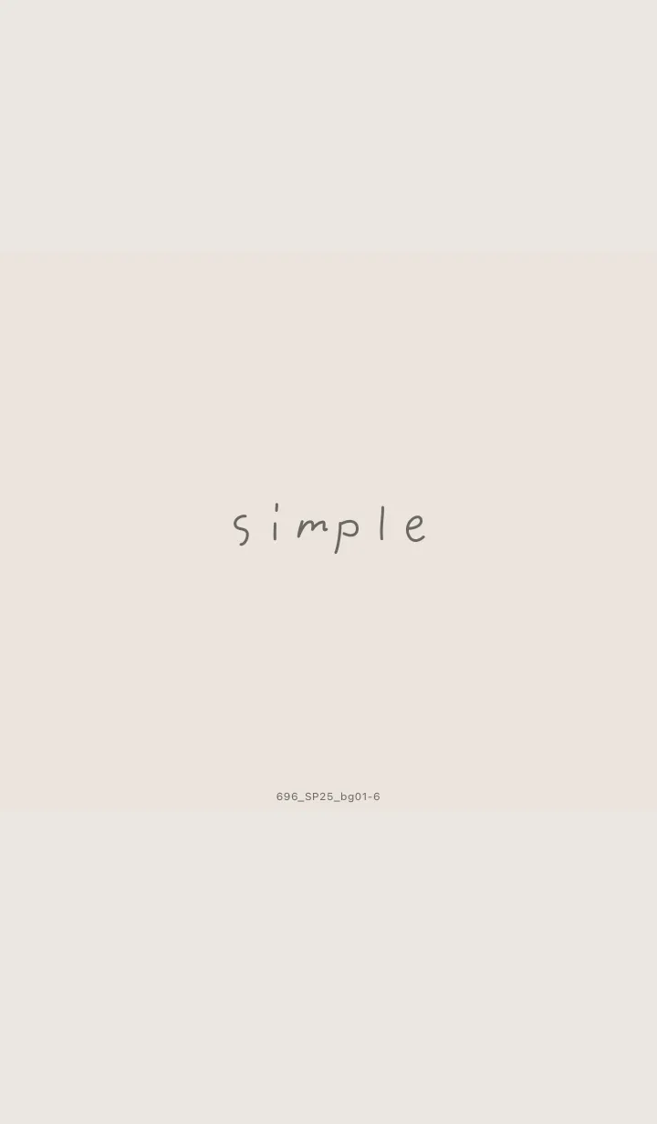 [LINE着せ替え] 696.25_ベージュ1-6の画像1