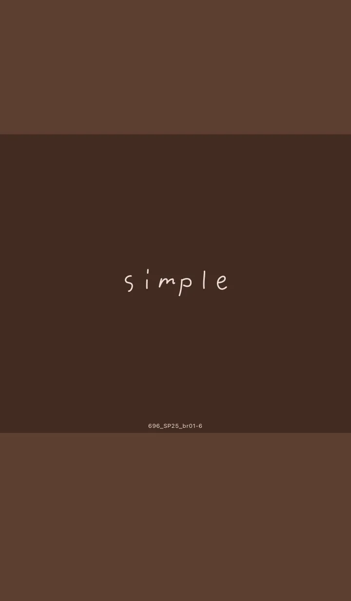 [LINE着せ替え] 696.25_ブラウン1-6の画像1