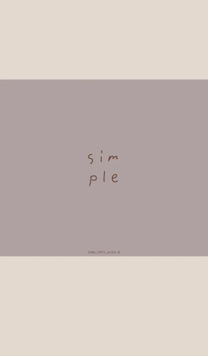 [LINE着せ替え] O96.11_ショコラ ブラウン2-9の画像1