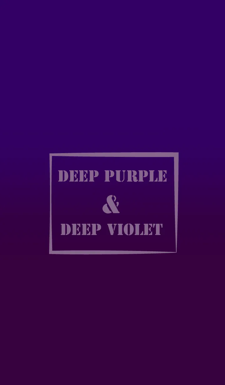 [LINE着せ替え] Deep Purple & Deep Violet  Theme (JP)の画像1