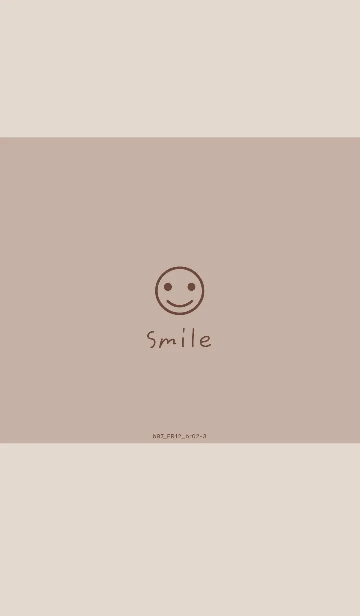 [LINE着せ替え] b97.12_ベージュ3 ブラウン2-3の画像1