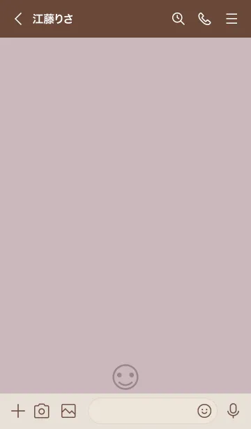 [LINE着せ替え] O97.10_ピンク2 ブラウン2-3の画像3