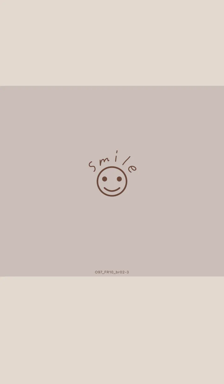 [LINE着せ替え] O97.10_ベージュ2 ブラウン2-3の画像1