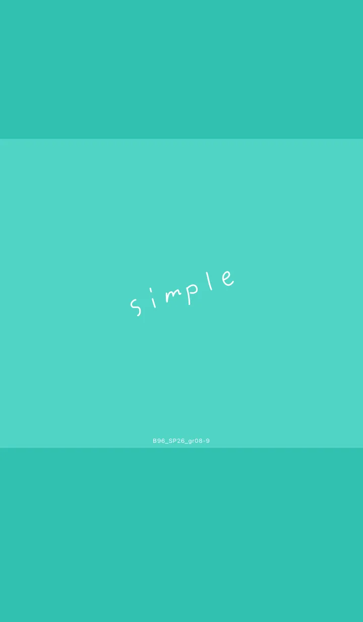 [LINE着せ替え] B96.26_グリーン8-9の画像1