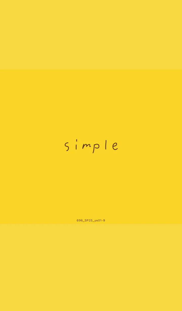 [LINE着せ替え] 696.25_イエロー1-9の画像1