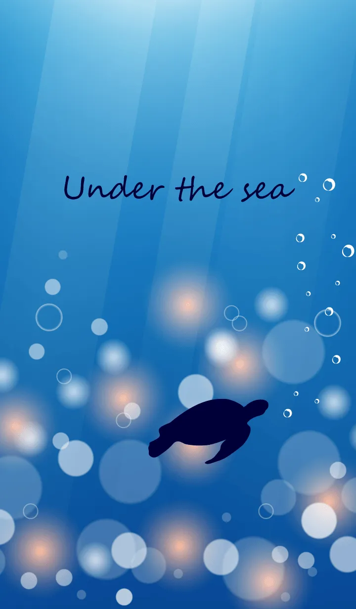 [LINE着せ替え] Under the sea 2の画像1