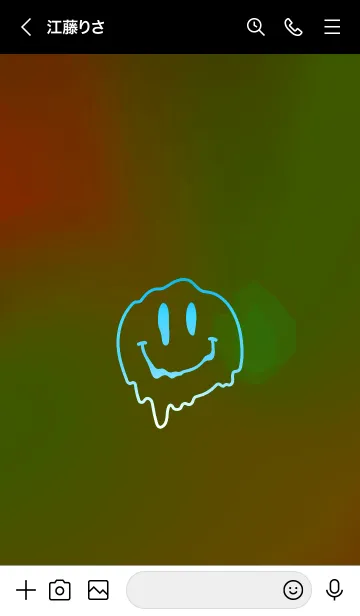 [LINE着せ替え] サイケデリック スマイル 42の画像3