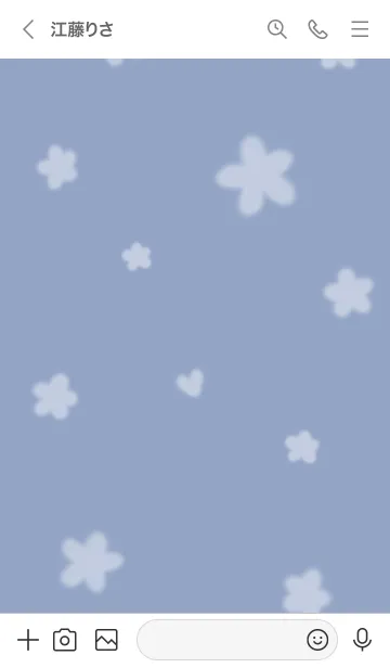 [LINE着せ替え] ～Hana2♥ウィステリア37_1～の画像3