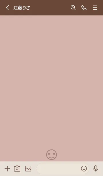 [LINE着せ替え] o97.14_ピンク ブラウン2-9の画像3