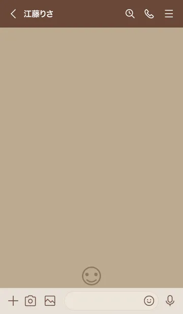 [LINE着せ替え] o97.14_ベージュ4 ブラウン2-9の画像3