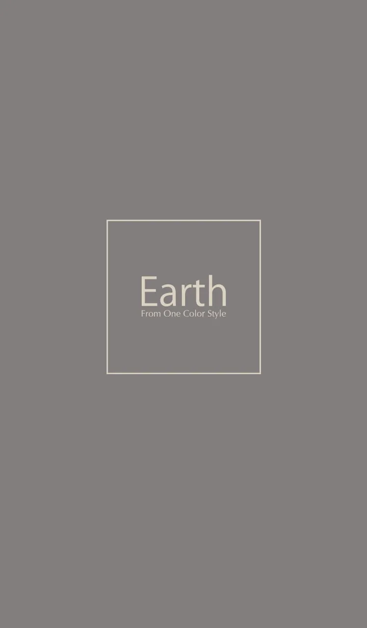 [LINE着せ替え] Earth／アーシンググレーの画像1