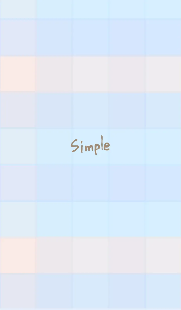 [LINE着せ替え] チェック柄 くすみカラー25の画像1