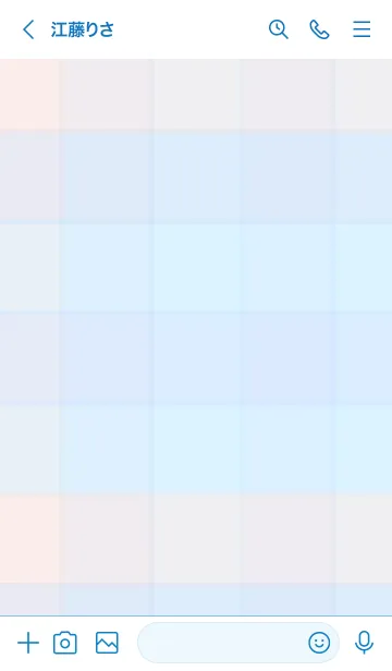 [LINE着せ替え] チェック柄 くすみカラー25の画像3