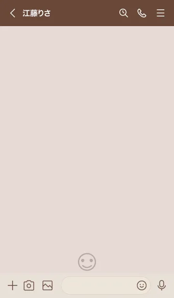 [LINE着せ替え] O97.10_ベージュ ブラウン2-9の画像3