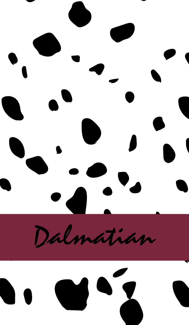 [LINE着せ替え] Dalmatian -Winered-の画像1