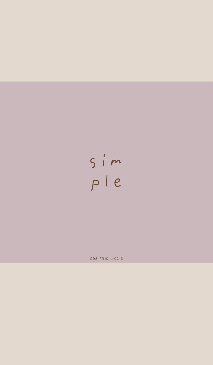 [LINE着せ替え] O98.10_ピンク2 ブラウン2-3の画像1