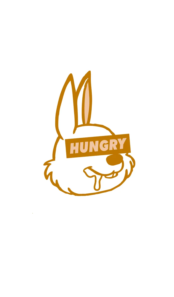 [LINE着せ替え] ハングリー ラビット 101の画像1
