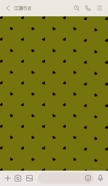 [LINE着せ替え] ミニハート 57の画像3