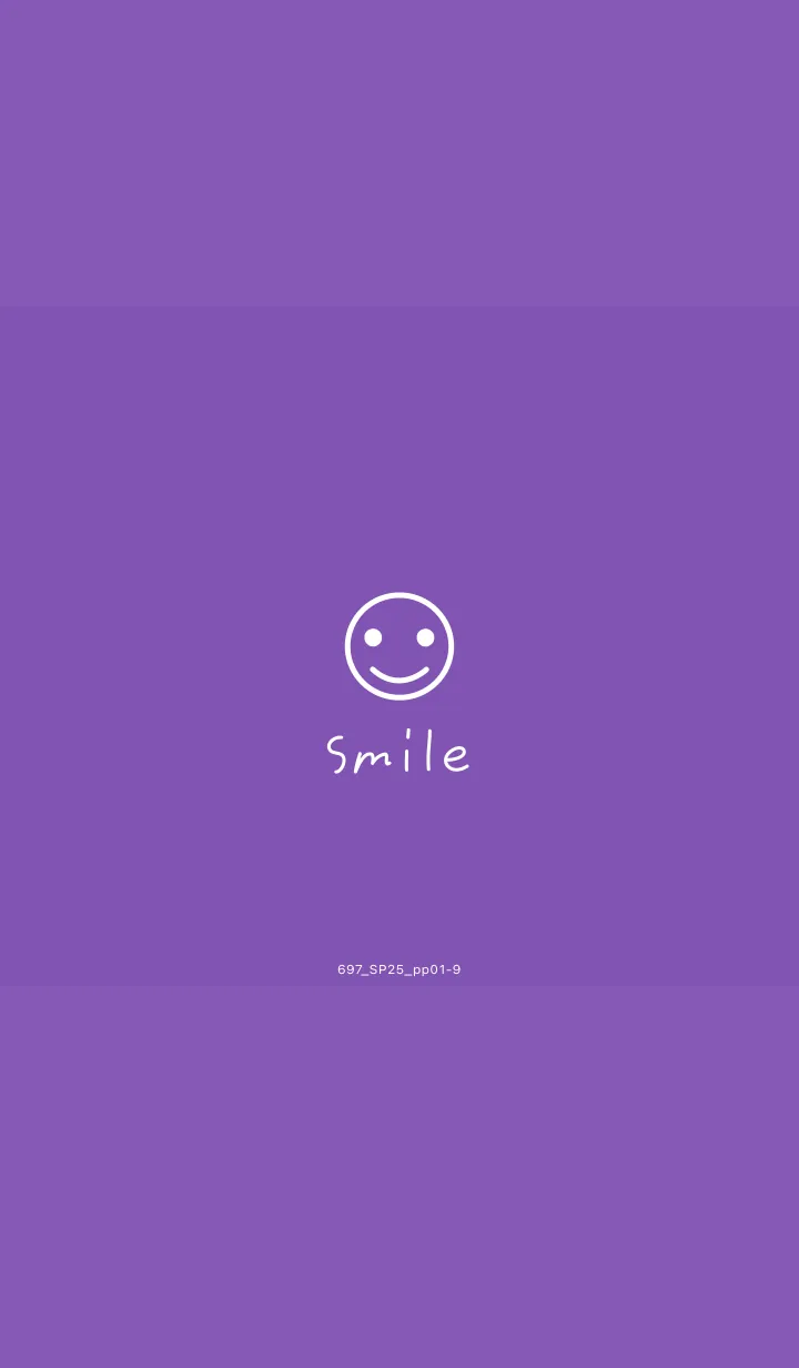 [LINE着せ替え] 697.25_パープル1-9の画像1