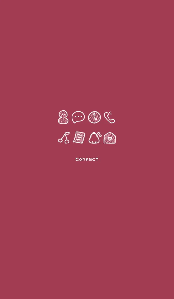 [LINE着せ替え] ～お洒落な手描きアイコン♥ワイン22_1～の画像1