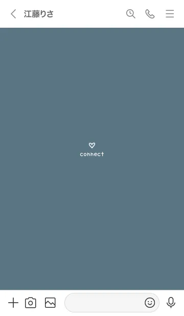 [LINE着せ替え] ～お洒落な手描きアイコン♥ブルー19_1～の画像3