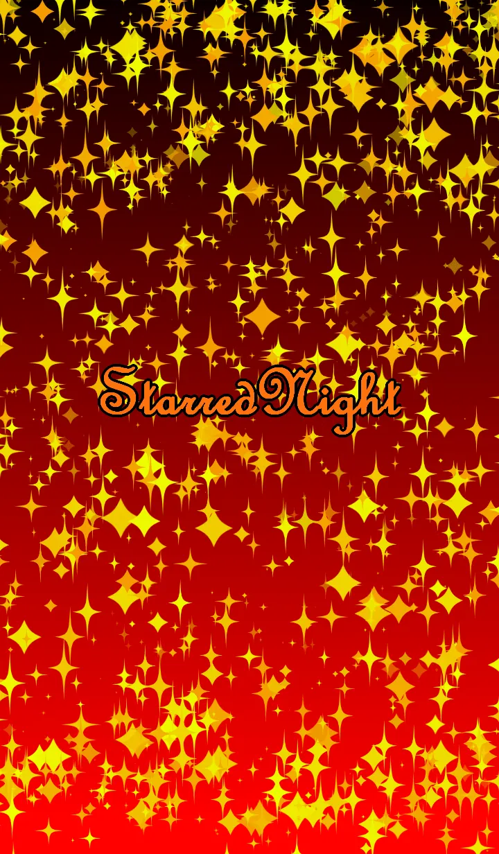 [LINE着せ替え] Star red nightの画像1