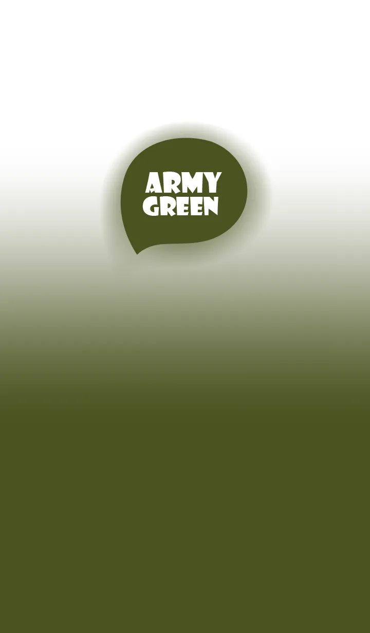 [LINE着せ替え] Army Green And White Theme (JP)の画像1