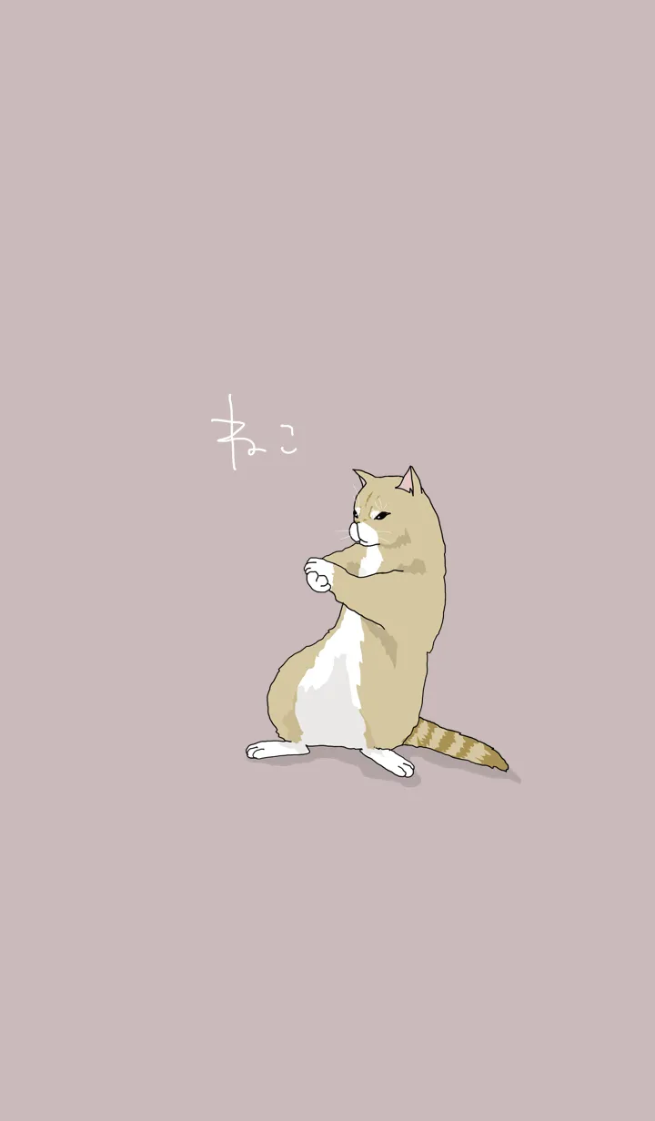 [LINE着せ替え] 猫会議 Eの画像1