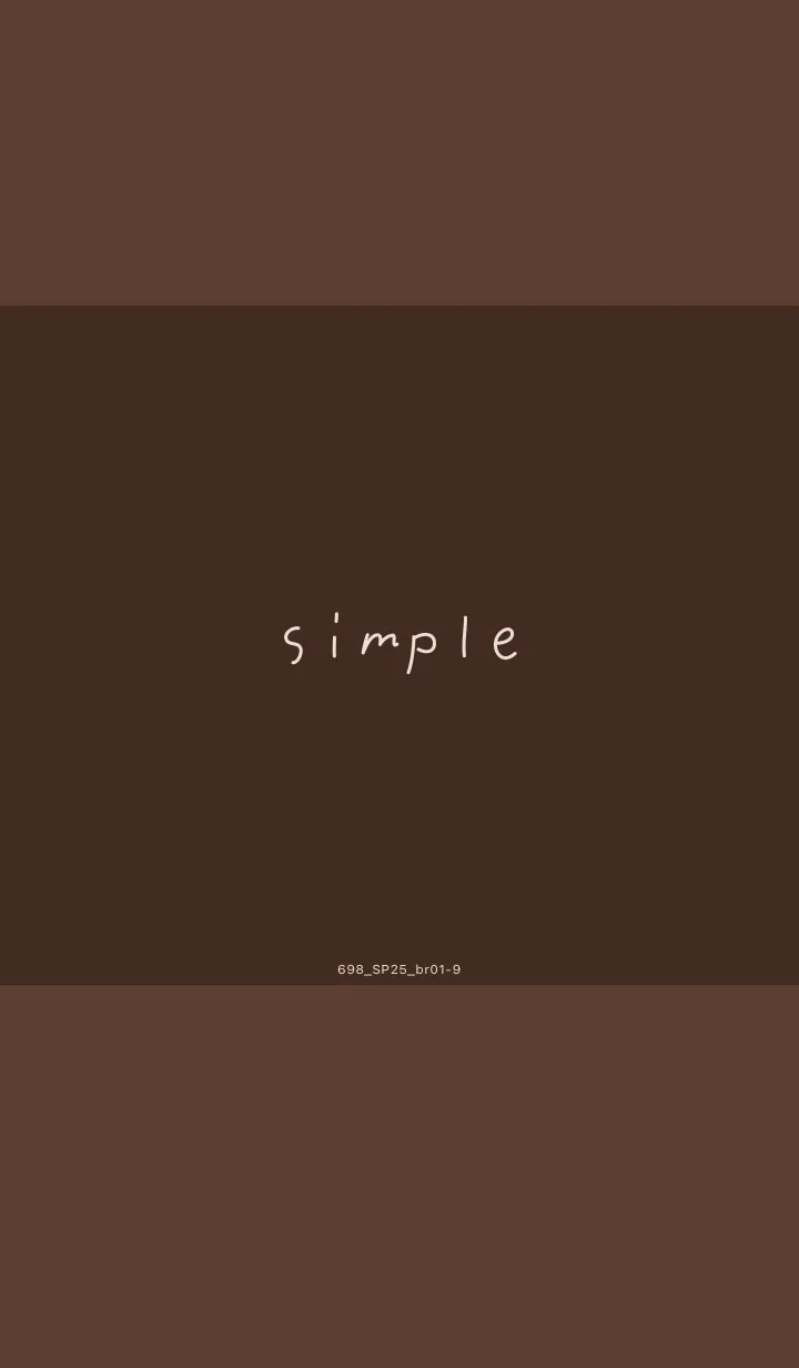 [LINE着せ替え] 698.25_ブラウン1-9の画像1