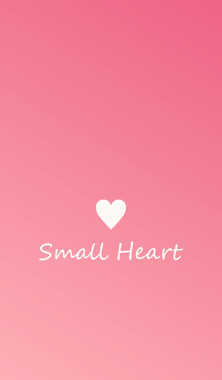 [LINE着せ替え] Small Heart *Red Gradation 5*の画像1