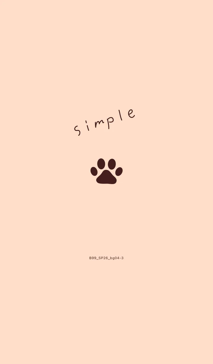 [LINE着せ替え] B99.26_ベージュ4-3の画像1