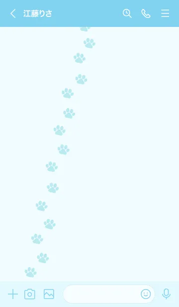 [LINE着せ替え] 299.24_ブルー3-3の画像3