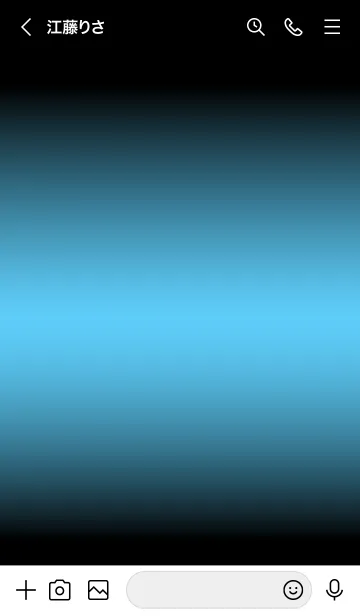 [LINE着せ替え] LIGHTSAXE BLUE ICON THEME -MEKYM-の画像3