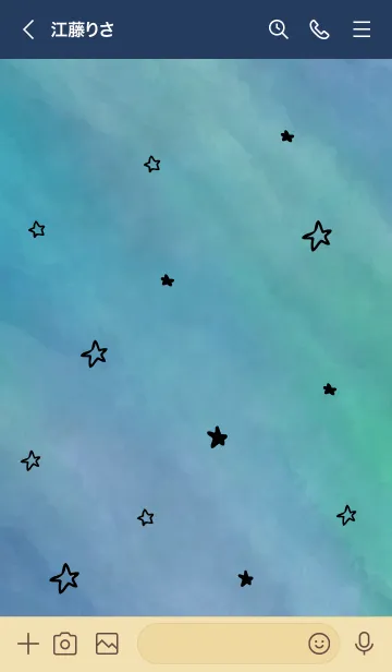 [LINE着せ替え] 空がきれい4の画像3