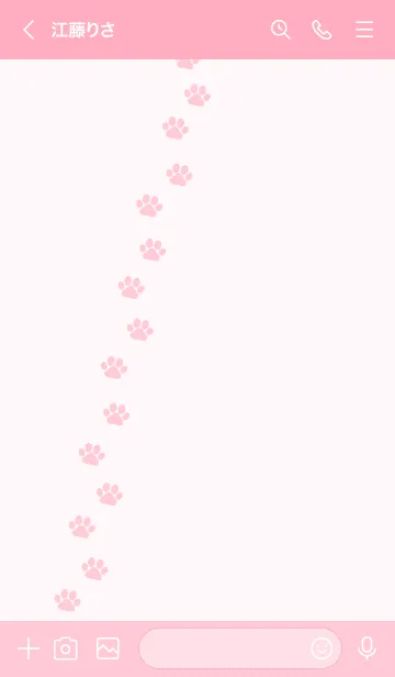 [LINE着せ替え] 299.24_ピンク4-6の画像3