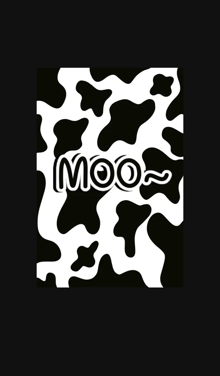 [LINE着せ替え] Moo Moo - Cow JPの画像1