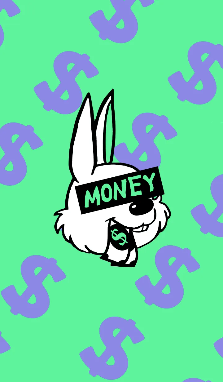 [LINE着せ替え] マネー ラビット 062の画像1