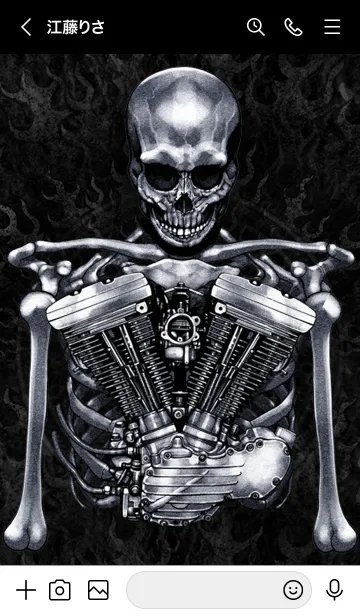 [LINE着せ替え] スカルマシーン 1の画像3