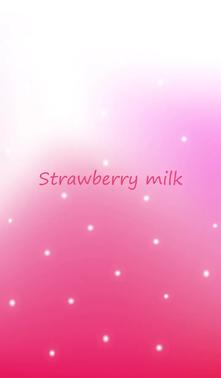 [LINE着せ替え] Strawberry milk 3の画像1