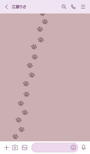 [LINE着せ替え] p01.12_ピンク2 パープル3-6の画像3