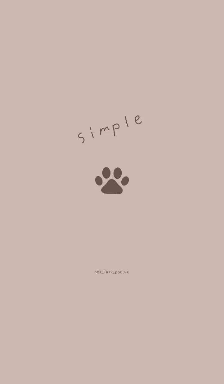 [LINE着せ替え] p01.12_ベージュ2 パープル3-6の画像1