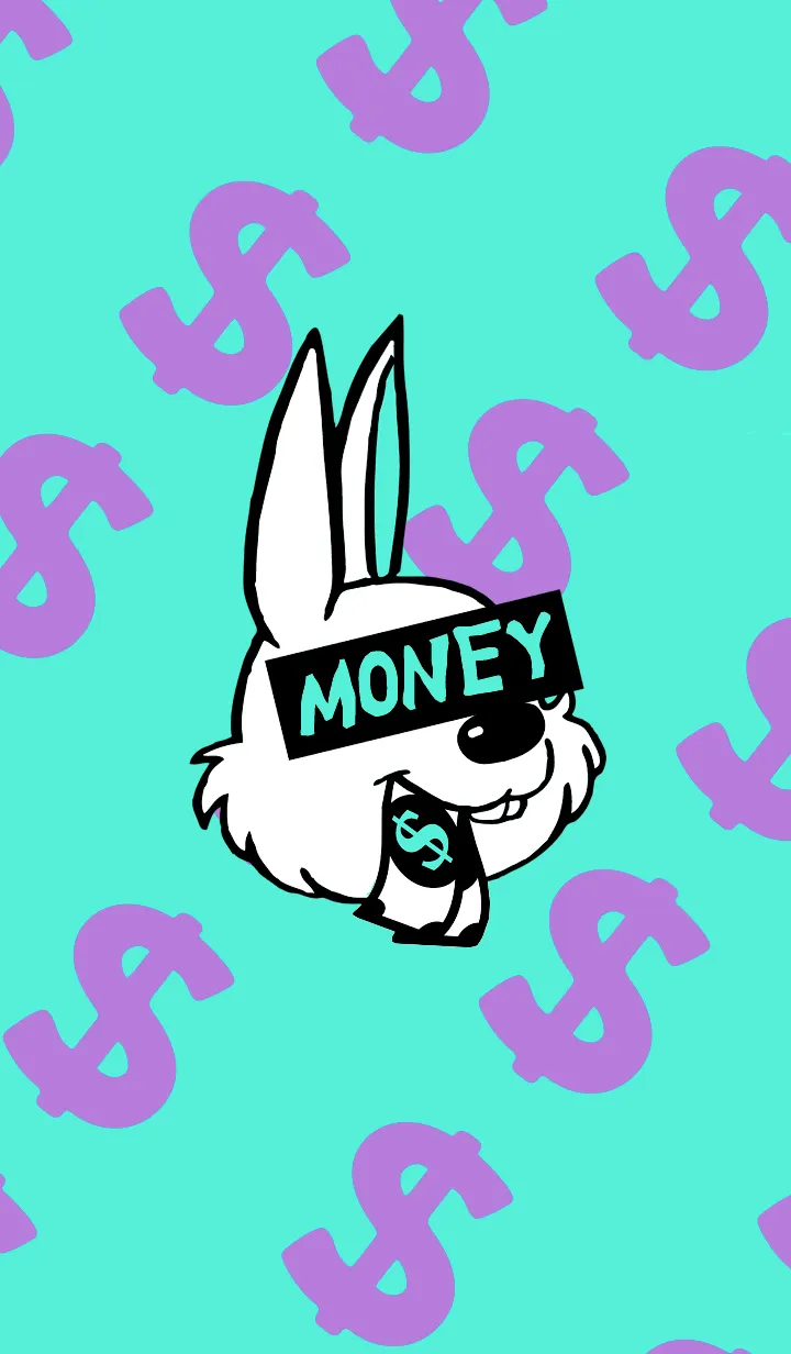 [LINE着せ替え] マネー ラビット 063の画像1