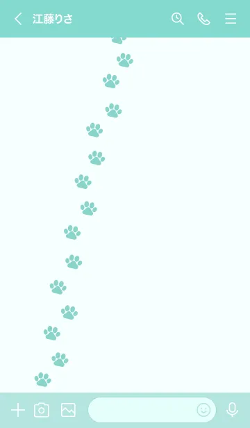 [LINE着せ替え] C01.26_グリーン8-3の画像3