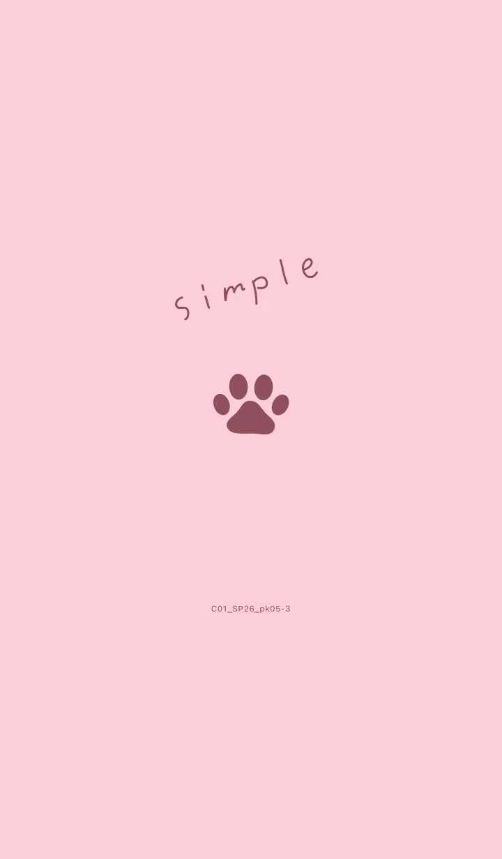 [LINE着せ替え] C01.26_ピンク5-3の画像1