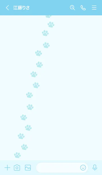 [LINE着せ替え] 301.24_ブルー3-3の画像3