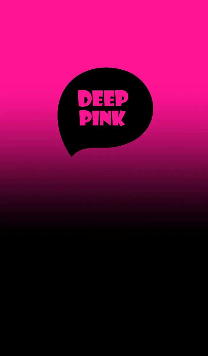 [LINE着せ替え] Black & Deep Pink  Theme (JP)の画像1
