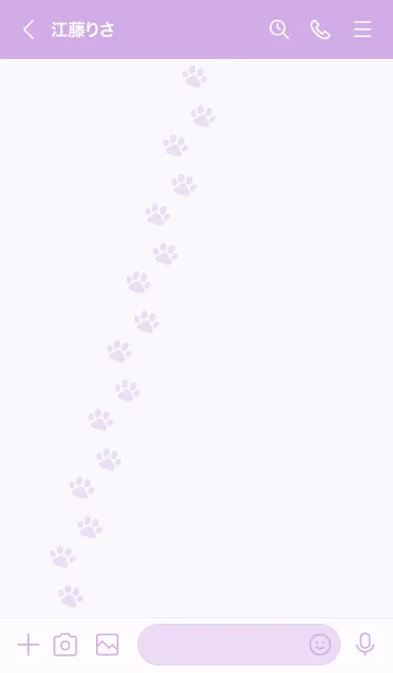 [LINE着せ替え] 302.24_パープル2-6の画像3