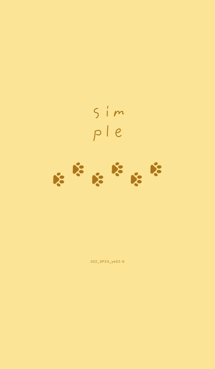 [LINE着せ替え] 302.24_イエロー3-6の画像1